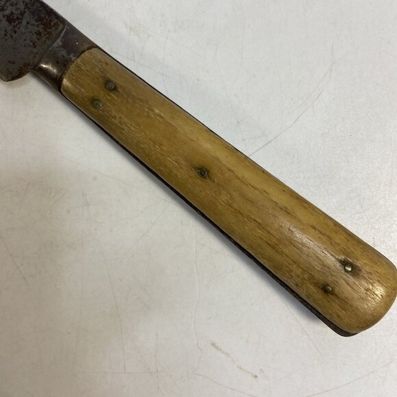 Antique Bone Handle Knife Kitchen or Chefs 7.5 In Blade Butcher Civil War Era - Picture 5 of 10
